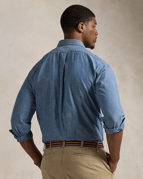 Ralph Lauren Big Boys 8-20 Long-Sleeve Chambray Shirt