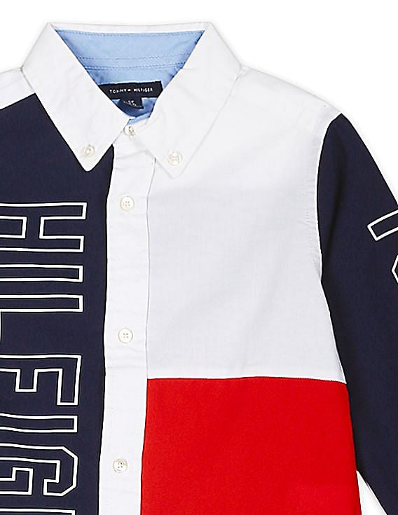 Tommy Hilfiger Boys Regular Fit Shirt