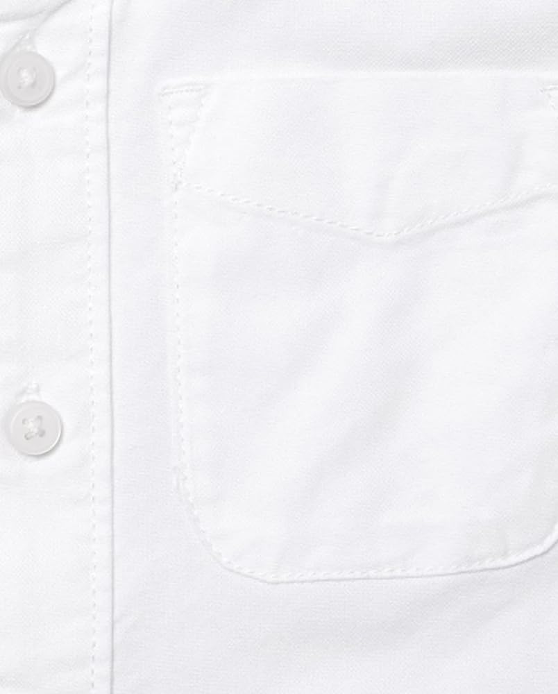 The Children's Place Baby Boys and Toddler Boys Long Sleeve Oxford Button Down Shirt,
