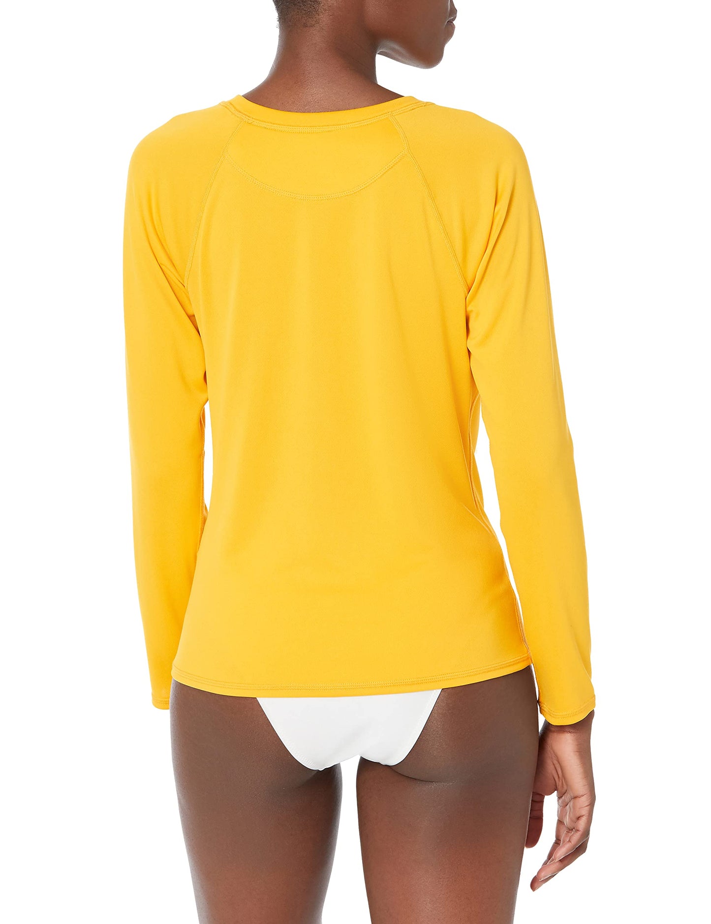 Tommy Hilfiger Women's Long Sleeve Logo Graphic Swim Top
