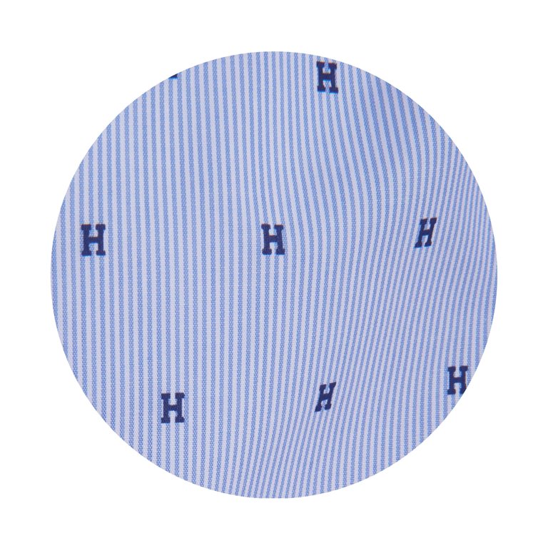 Tommy Hilfiger Boys' Long Sleeve Dress Shirt with Straight Tie, Collared Button-Down with Cuff Sleeves