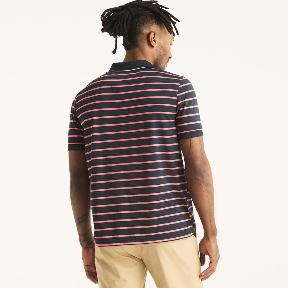 Nautica Navtech Striped Classic Fit Polo