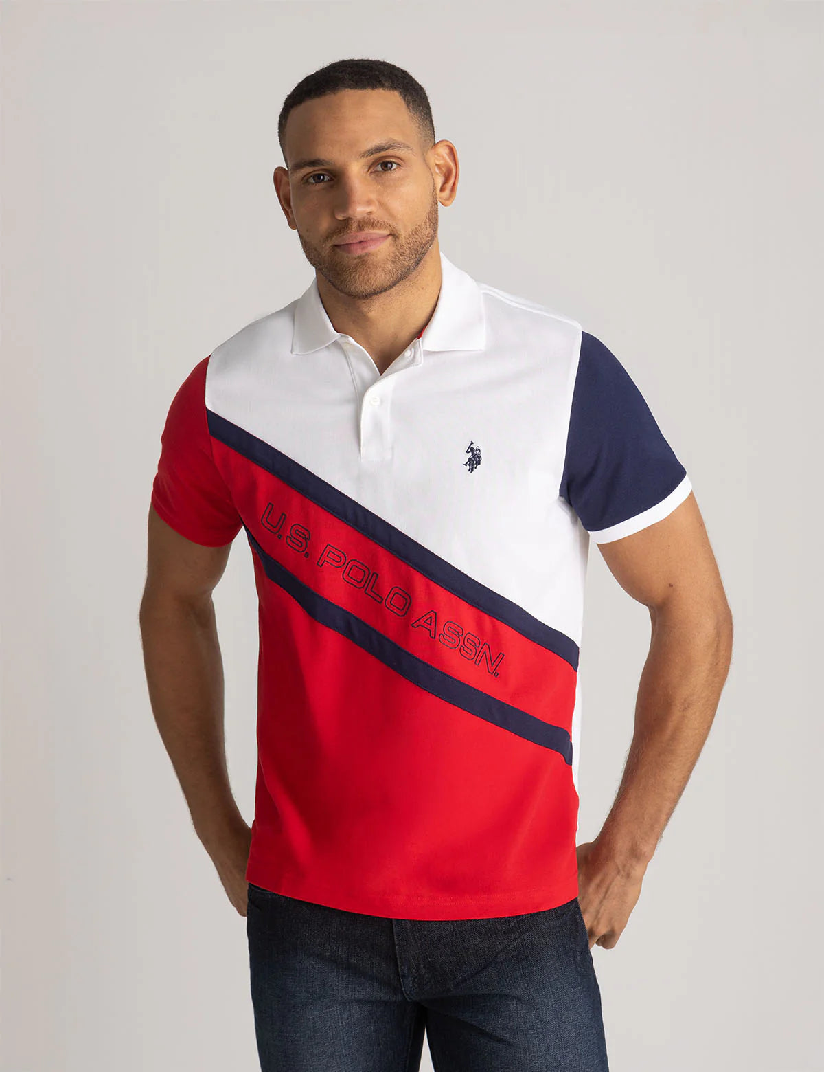 U.S Polo Assn mens Short Sleeve Polo