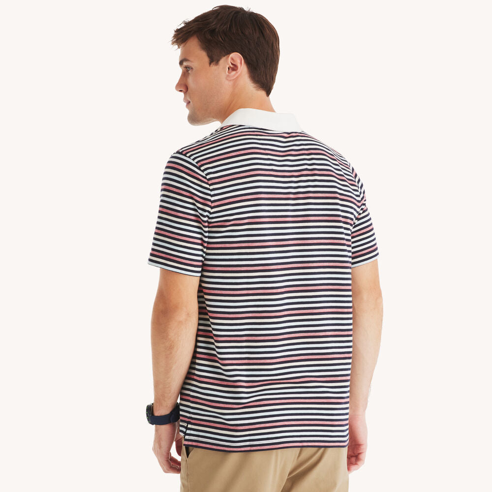 Nautica Classic Fit Striped Polo