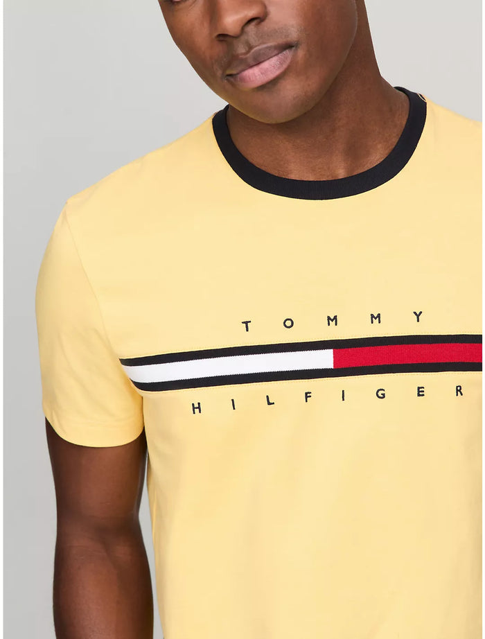 Nautica Embroidered Flag Logo T-Shirt