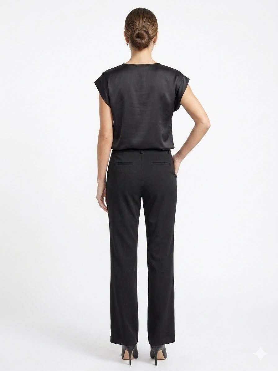 RACHEL-Satin blouse in black from the brand RACHEL Rachel Roy