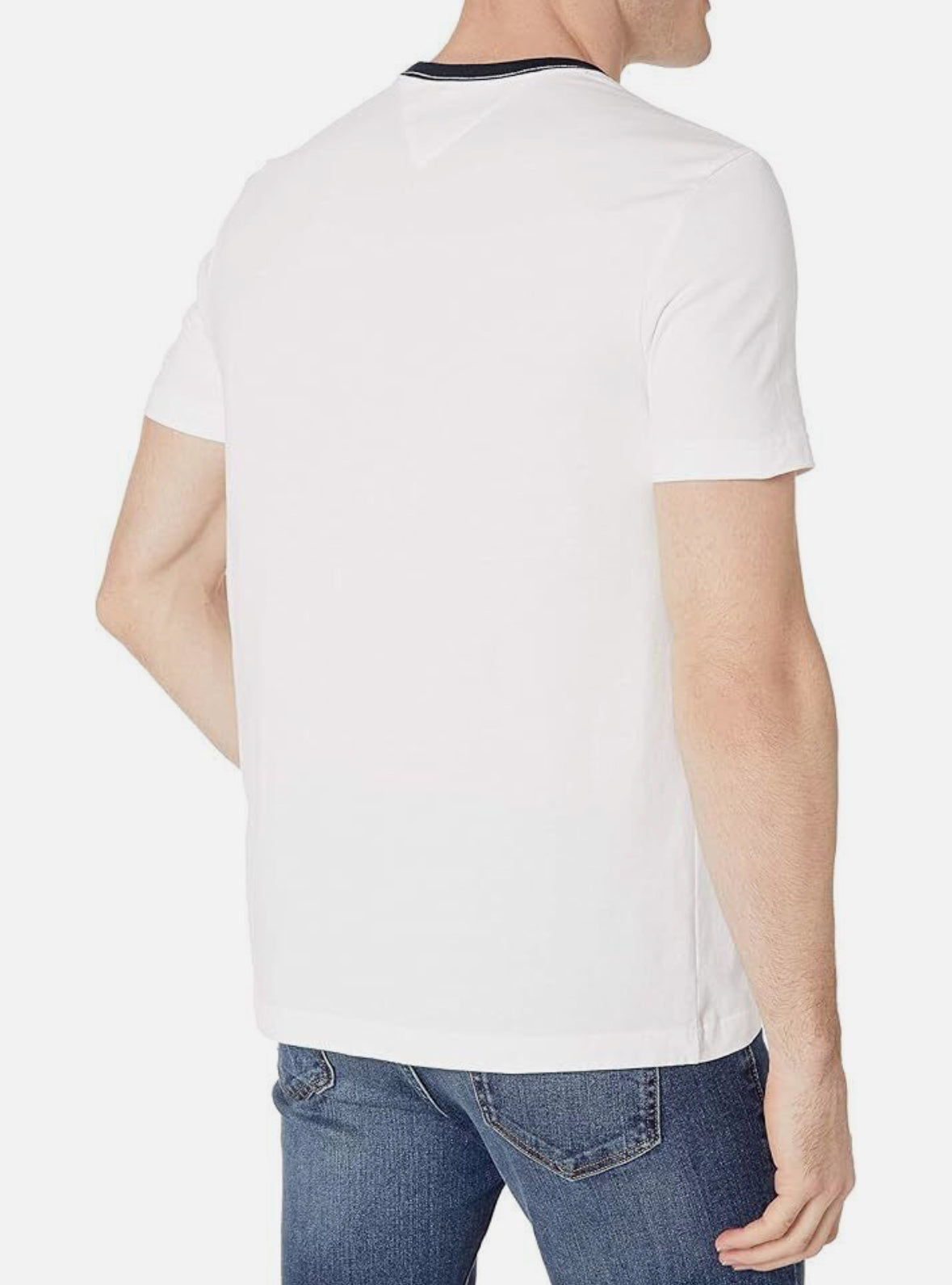 Tommy Hilfiger Flag Logo Ringer T-Shirt