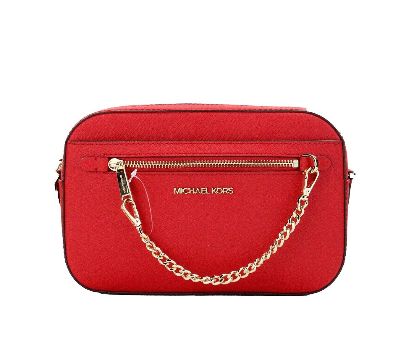 Michael Kors Jet Set Large East West Zip Chain Crossbody Bag