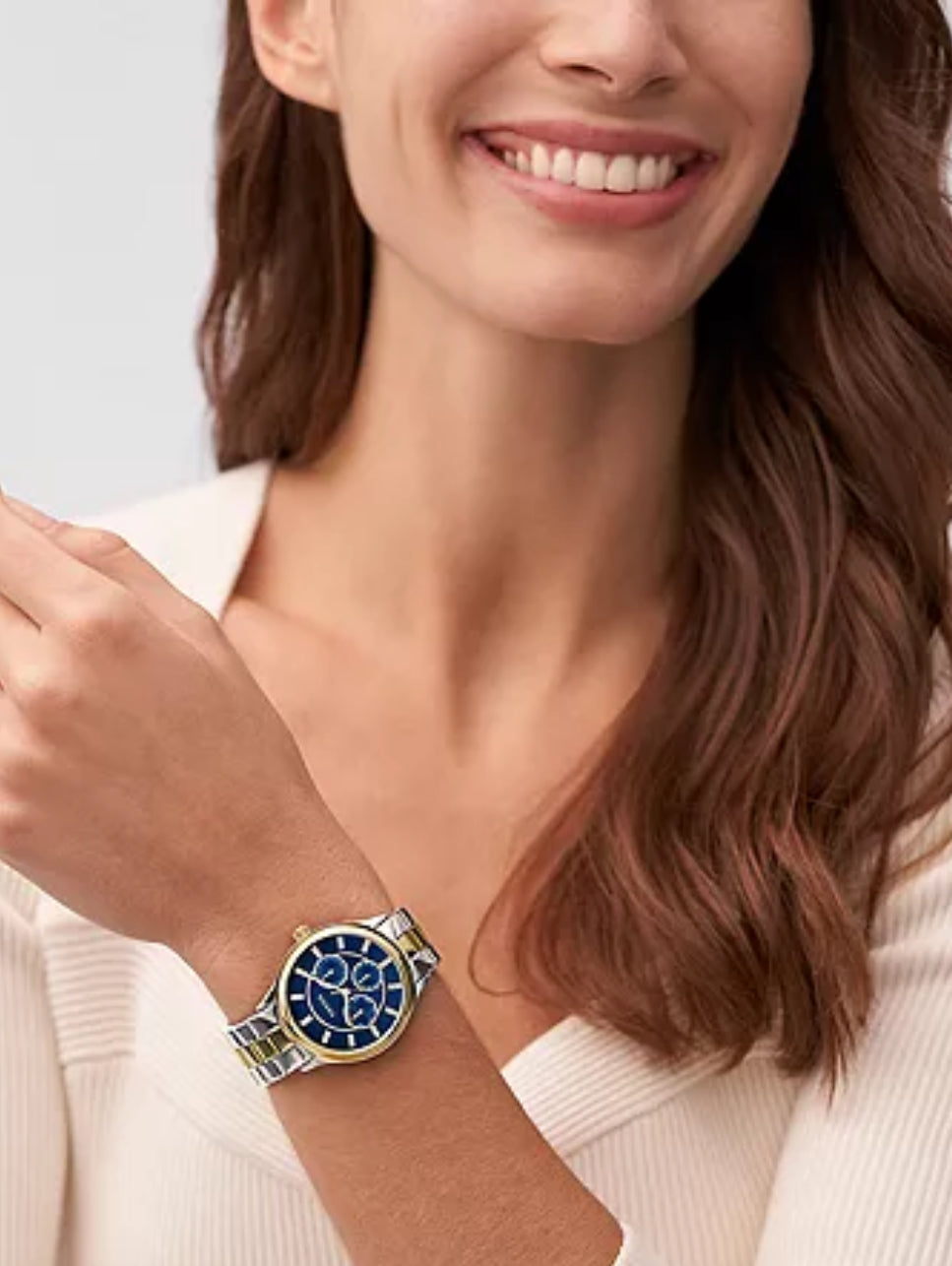 Fossil Modern Sophisticate Multifunction Two-Tone Stainless Steel Watch