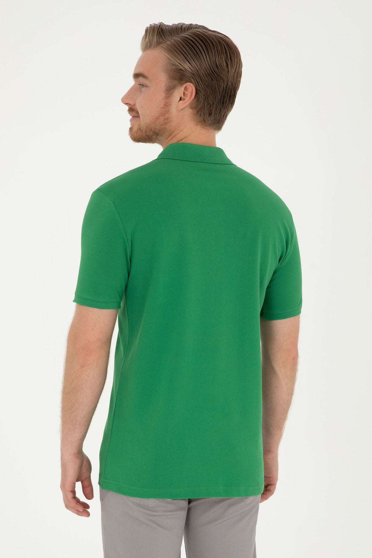 US Polo Assn Solid Slim Polo Shirt