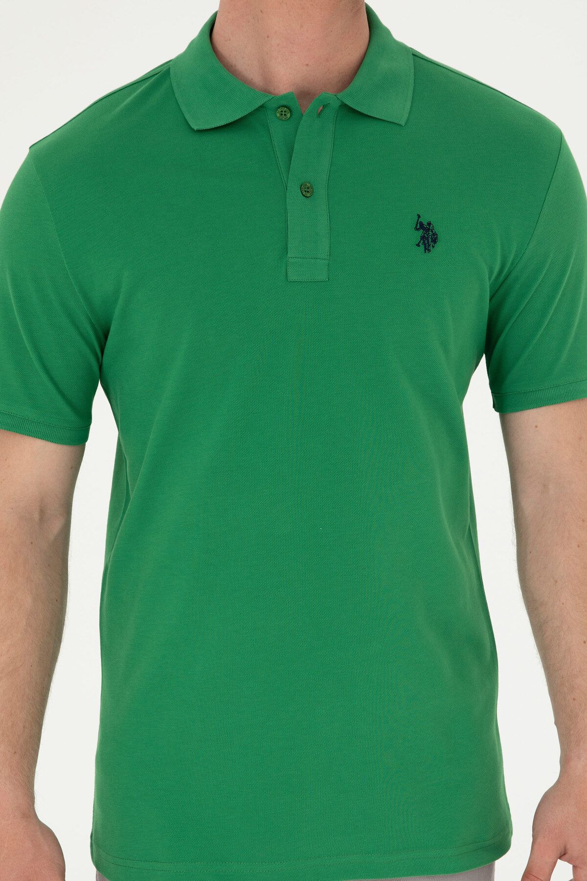 US Polo Assn Solid Slim Polo Shirt
