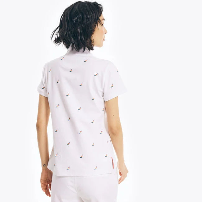 Nautica Split Neck Pride Polo