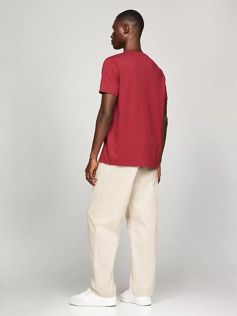 Tommy Hilfiger Embroidered Tommy Logo T-Shirt