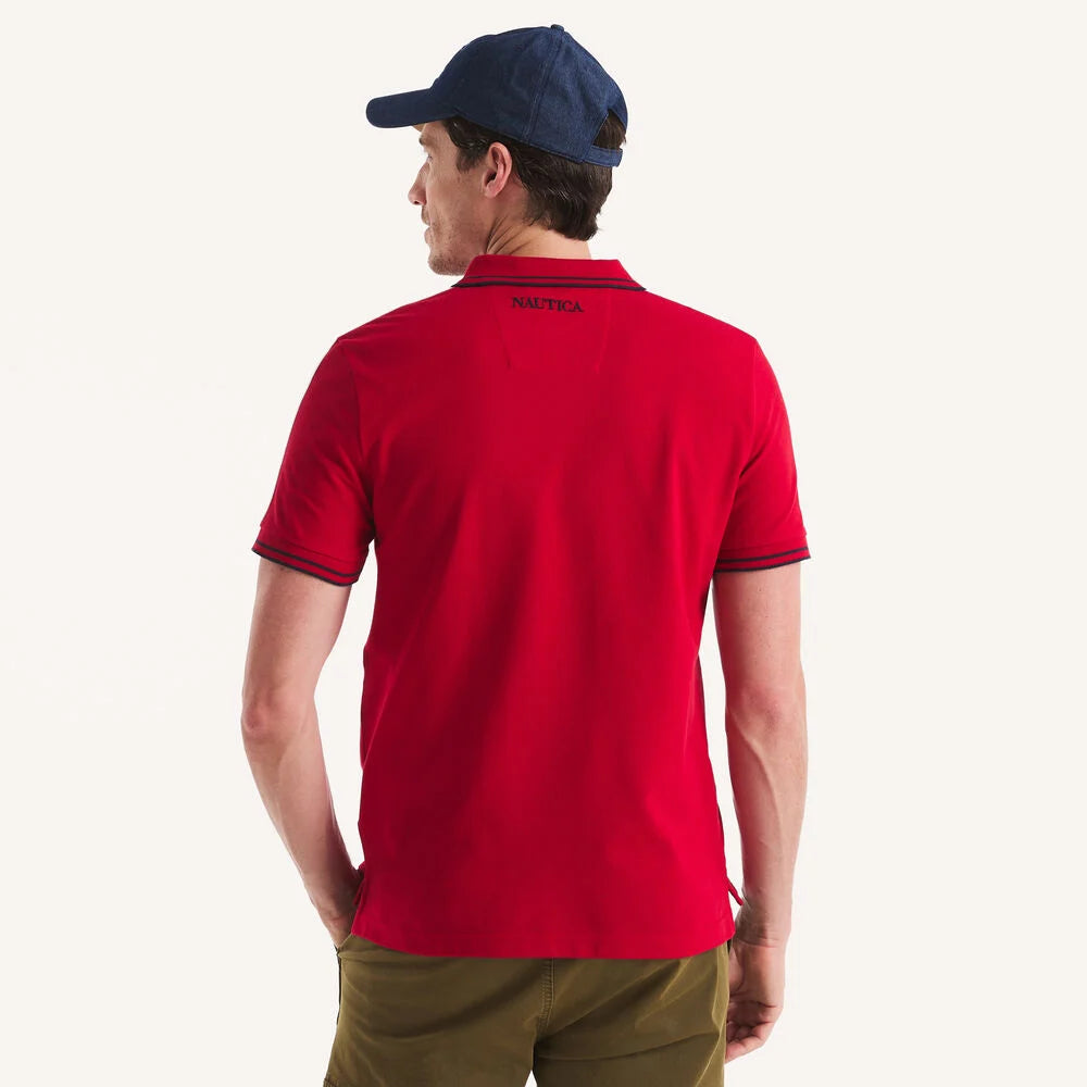 Nautica Classic Fit Colorblock Polo