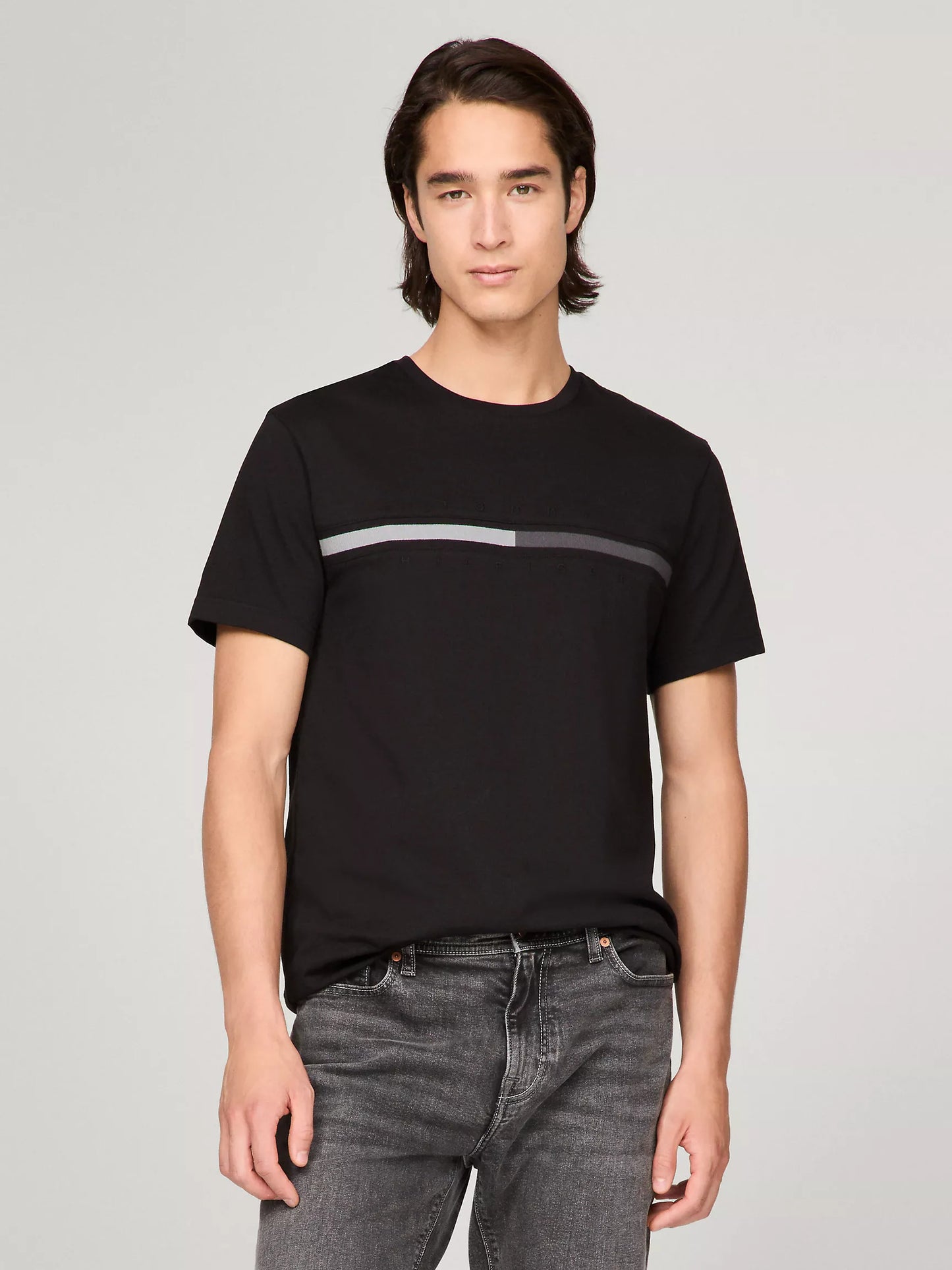 Tommy Hilfiger Tonal Flag Logo T-Shirt