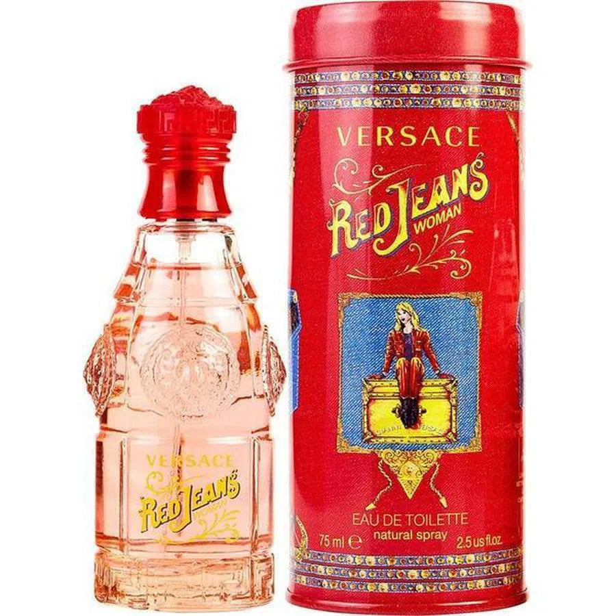 Versace Red Jeans For Women Eau De Toilette