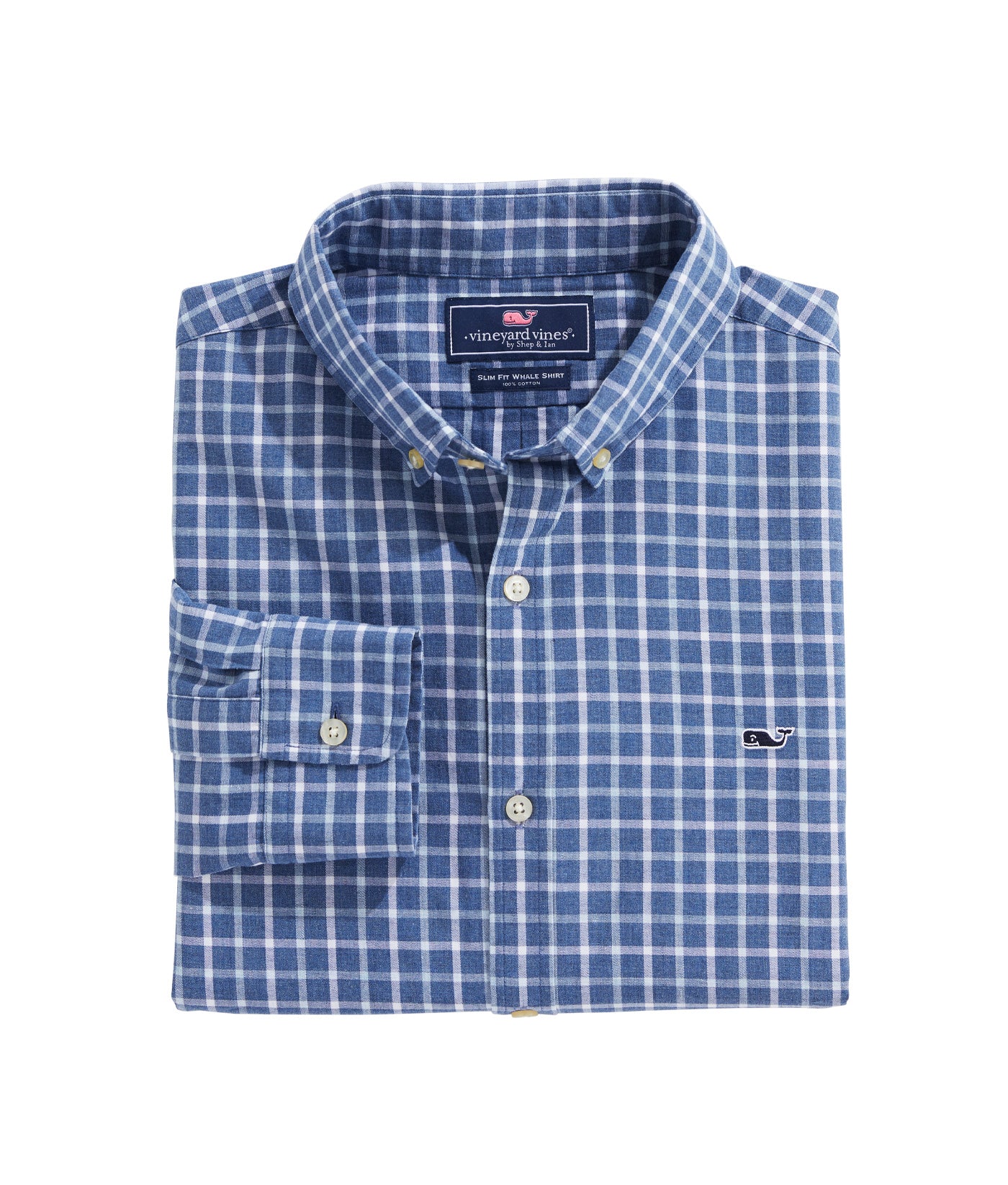 Vineyard Vines Bareboat poplin Slim flamingo shirt