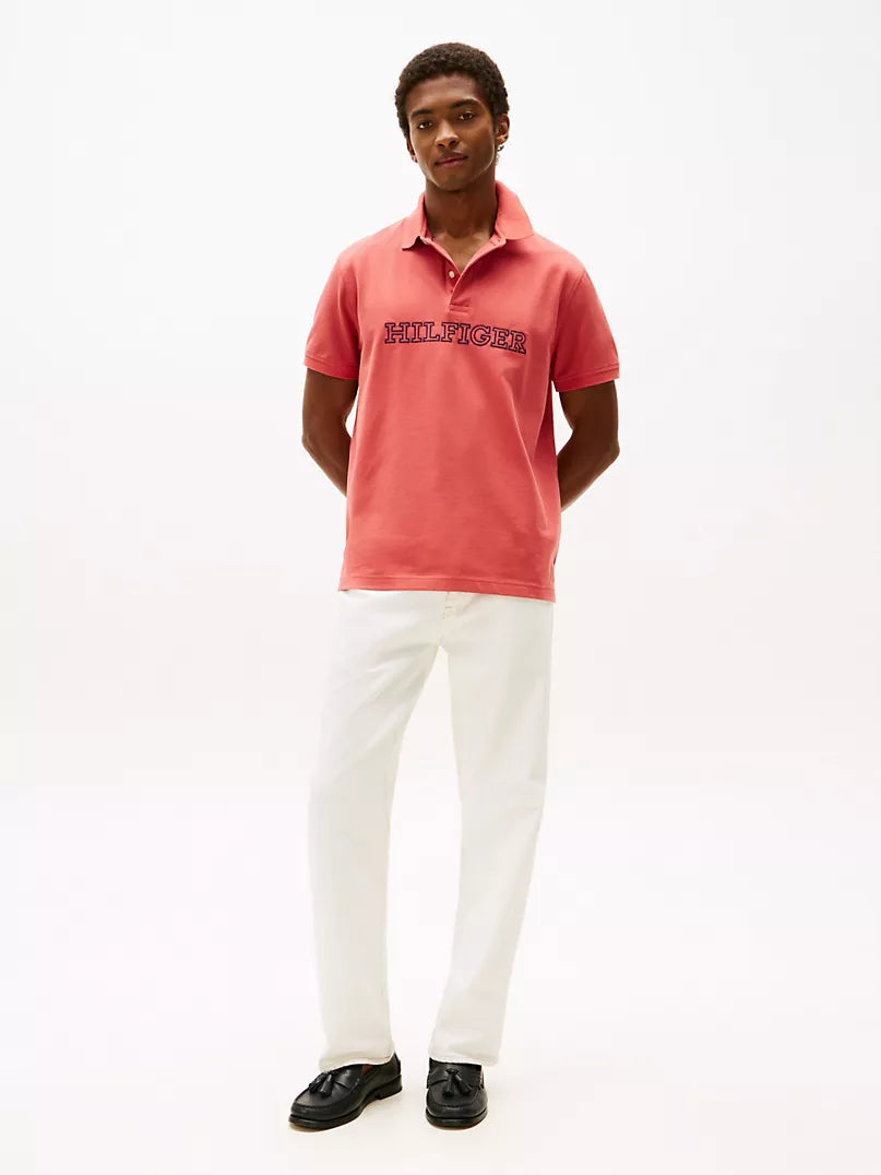 Tommy Hilfiger Regular Fit Hilfiger Logo Polo
