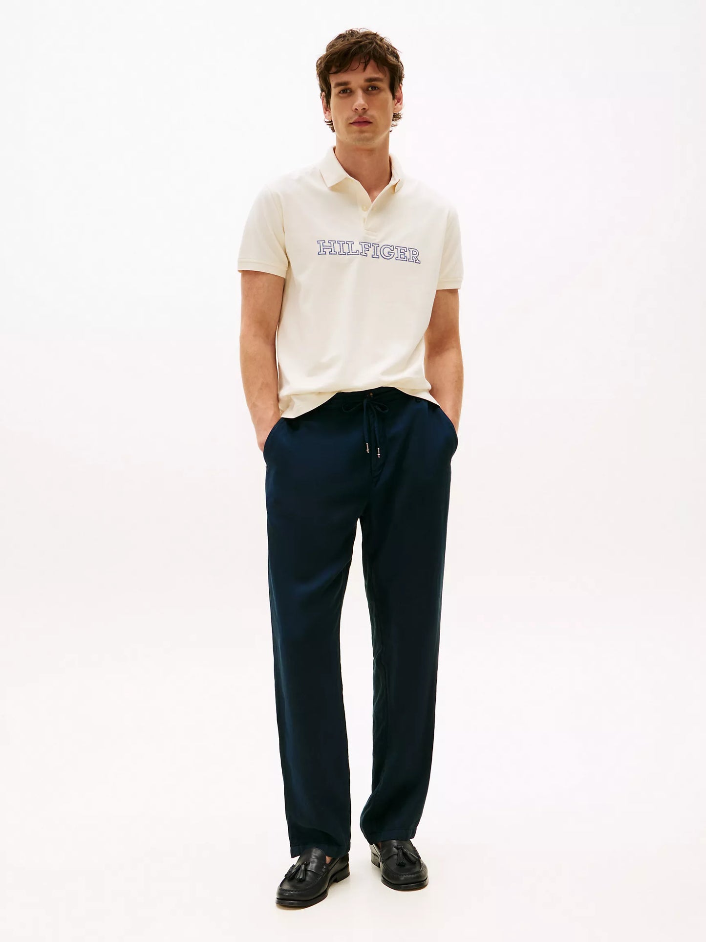 Tommy Hilfiger Regular Fit Hilfiger Logo Polo