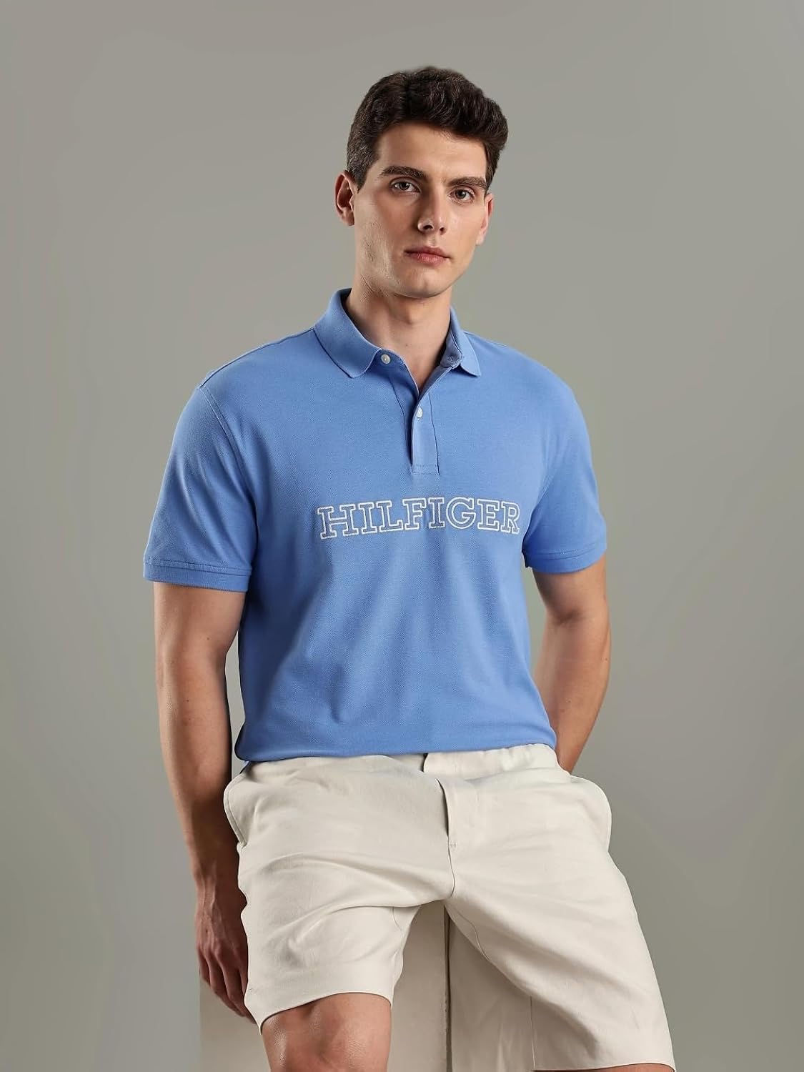 Tommy Hilfiger Regular Fit Hilfiger Logo Polo