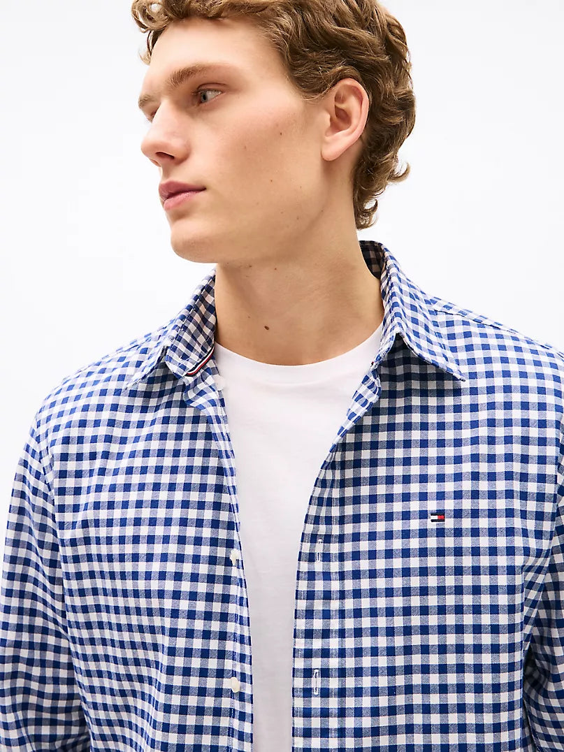 Tommy Hilfiger Regular Fit Gingham Oxford Shirt