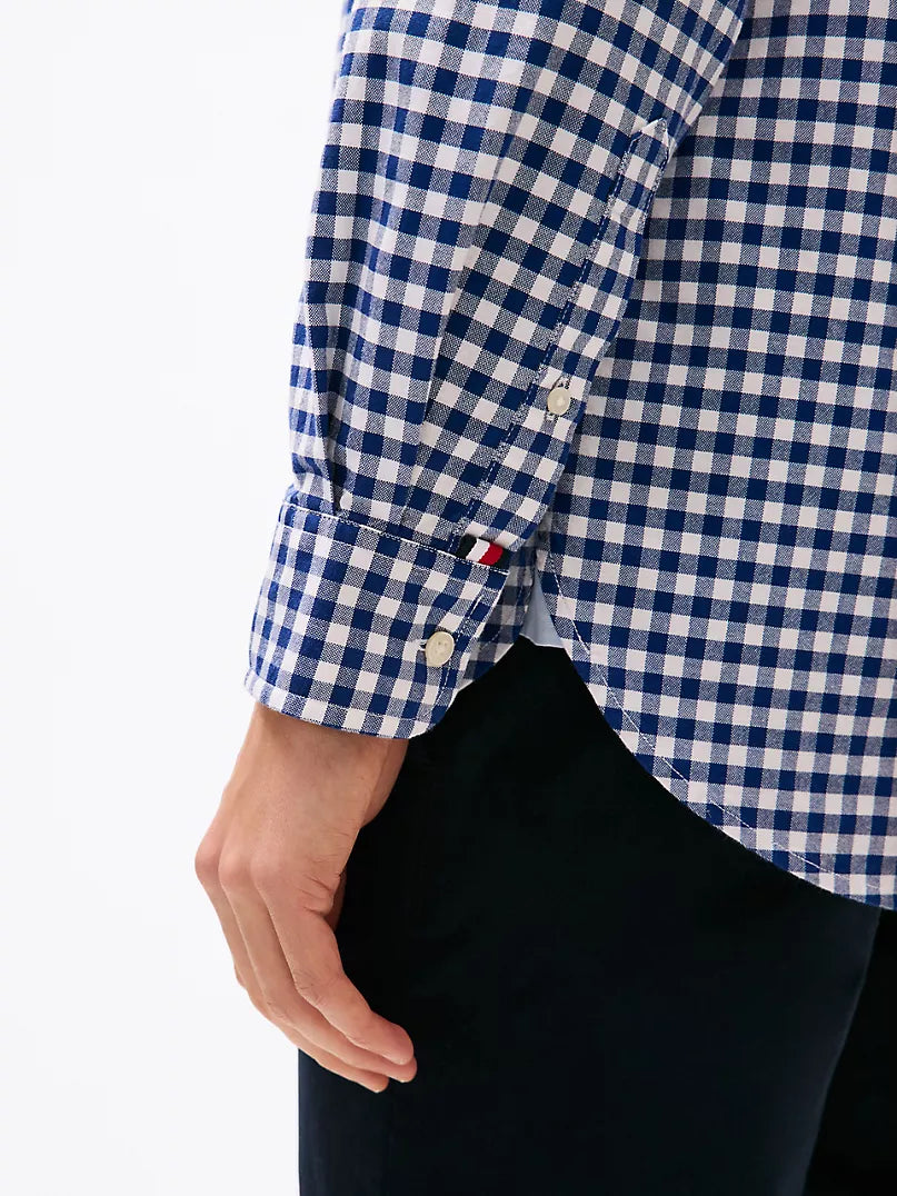 Tommy Hilfiger Regular Fit Gingham Oxford Shirt