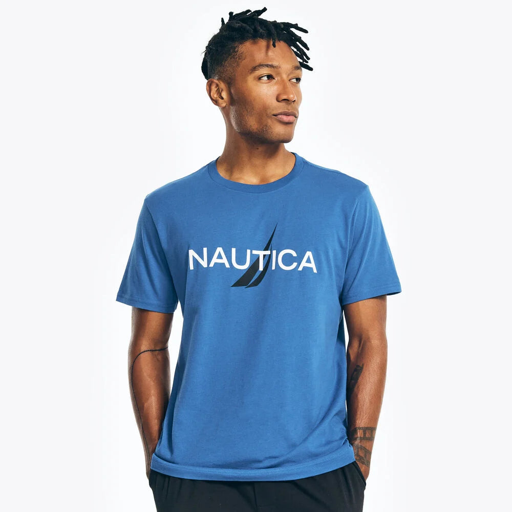 Nautica Logo Graphic Sleep T-Shirt