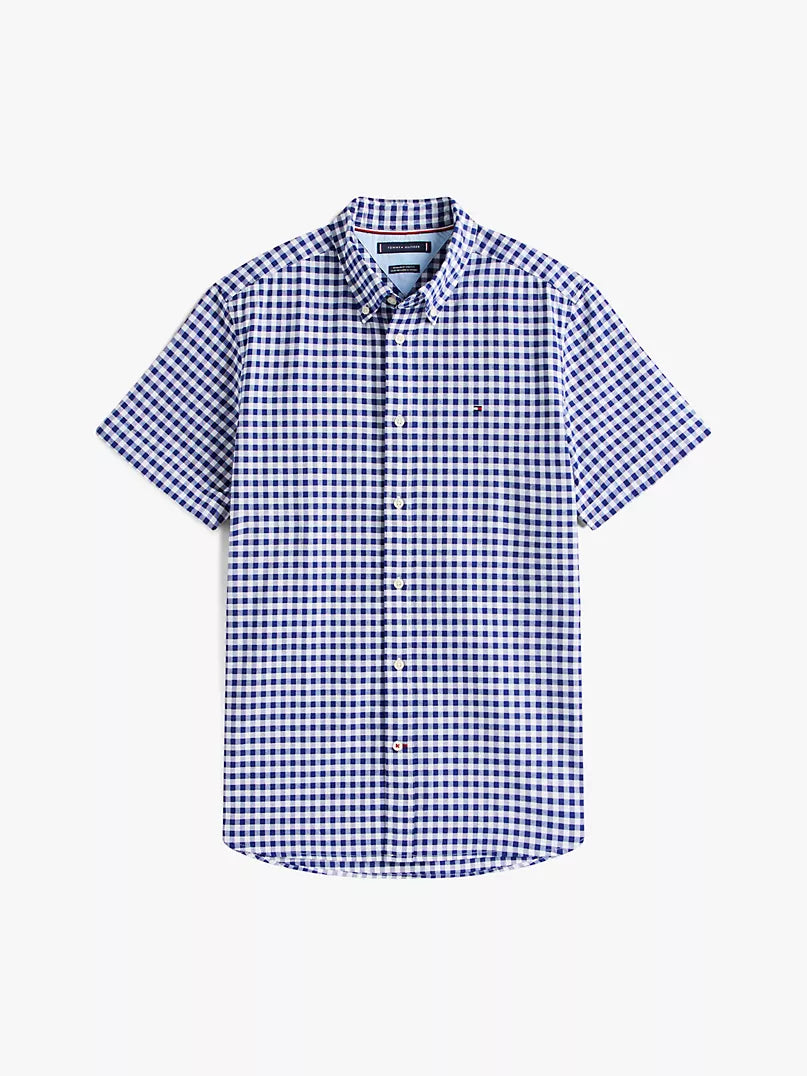 Tommy Hilfiger Regular Fit Gingham Oxford Shirt