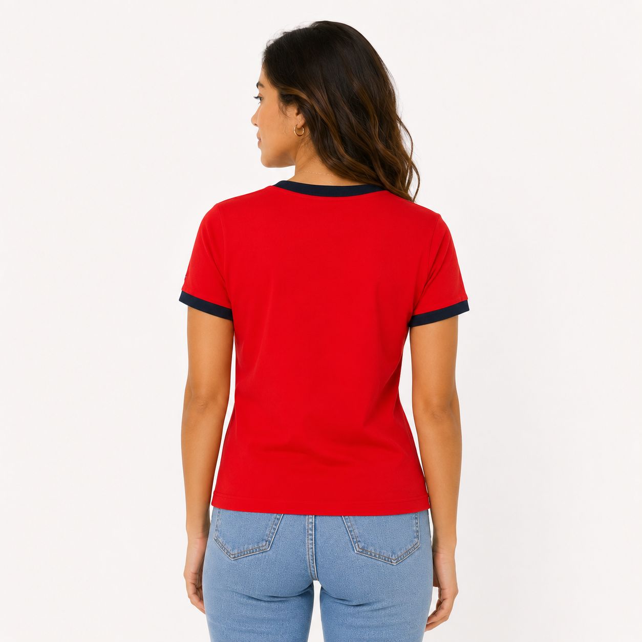 Tommy Hilfiger Varsity Ringer T-Shirt Women’s