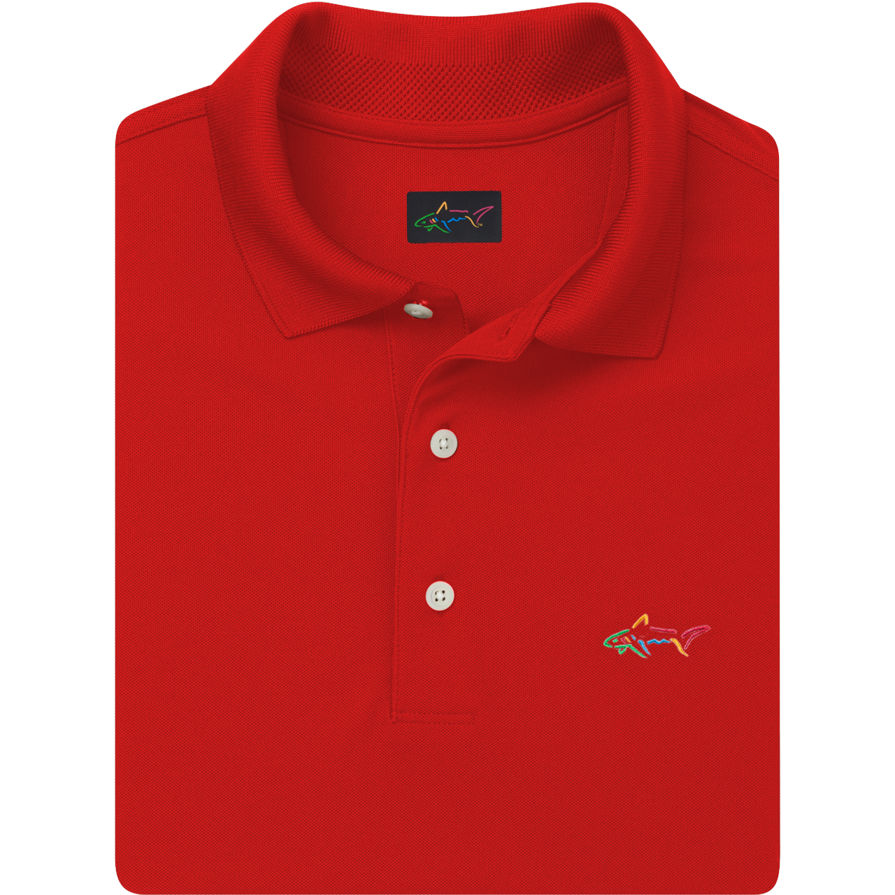 Greg Norman Classic Pique Shark Polo