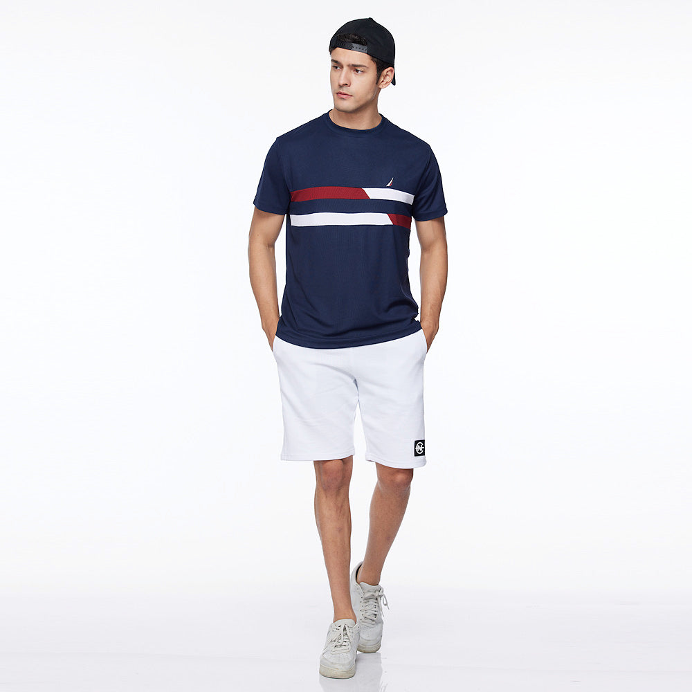 Nautica Navtech Crewneck Colorblock T-Shirt