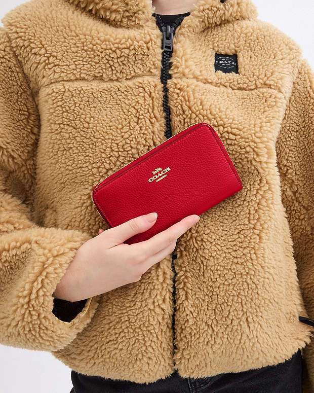 Coach Medium Id Zip Wallet