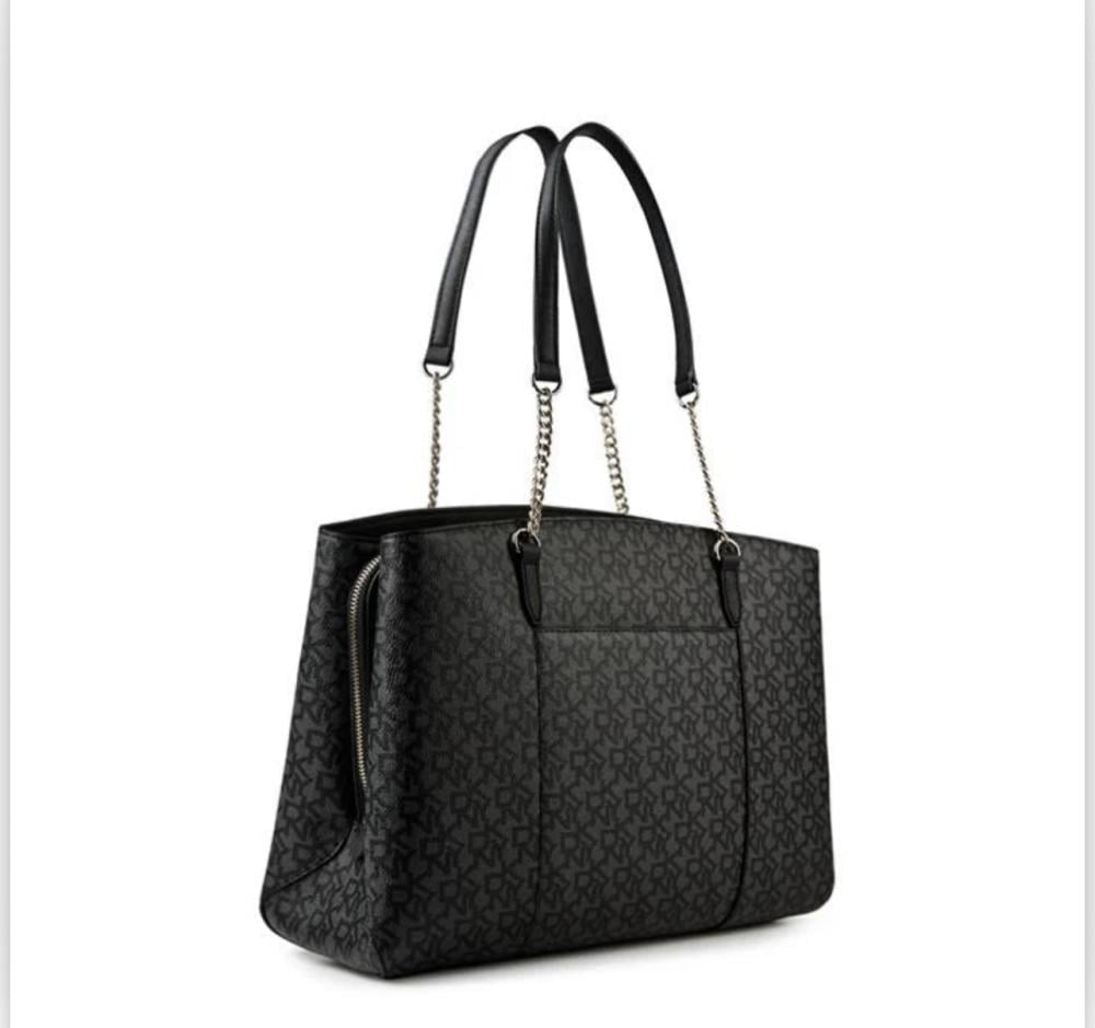DKNY-Bolso tote Byrant Park negro para mujer