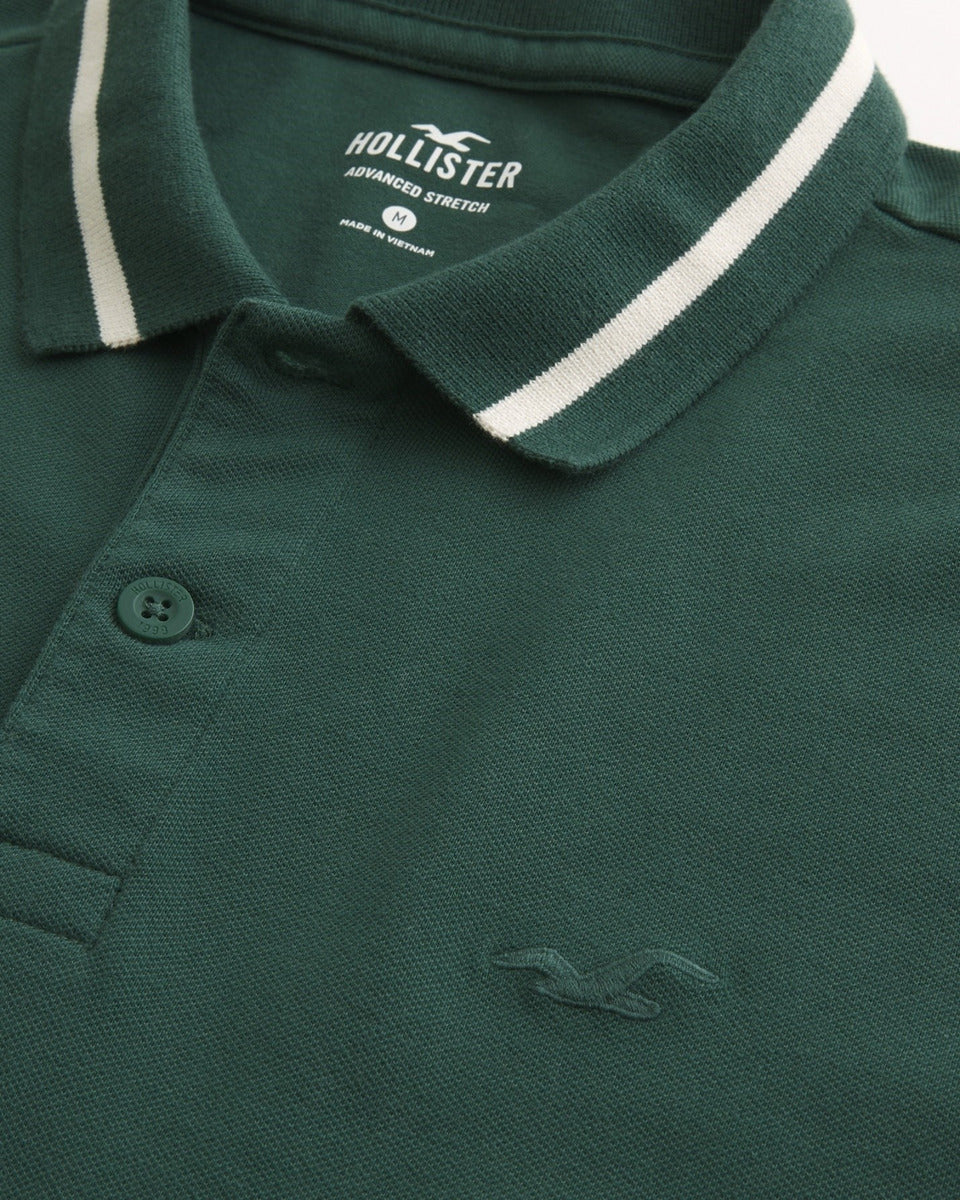 Hollister Tipped Icon Polo