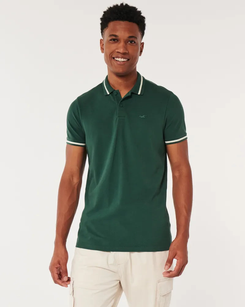 Hollister Tipped Icon Polo
