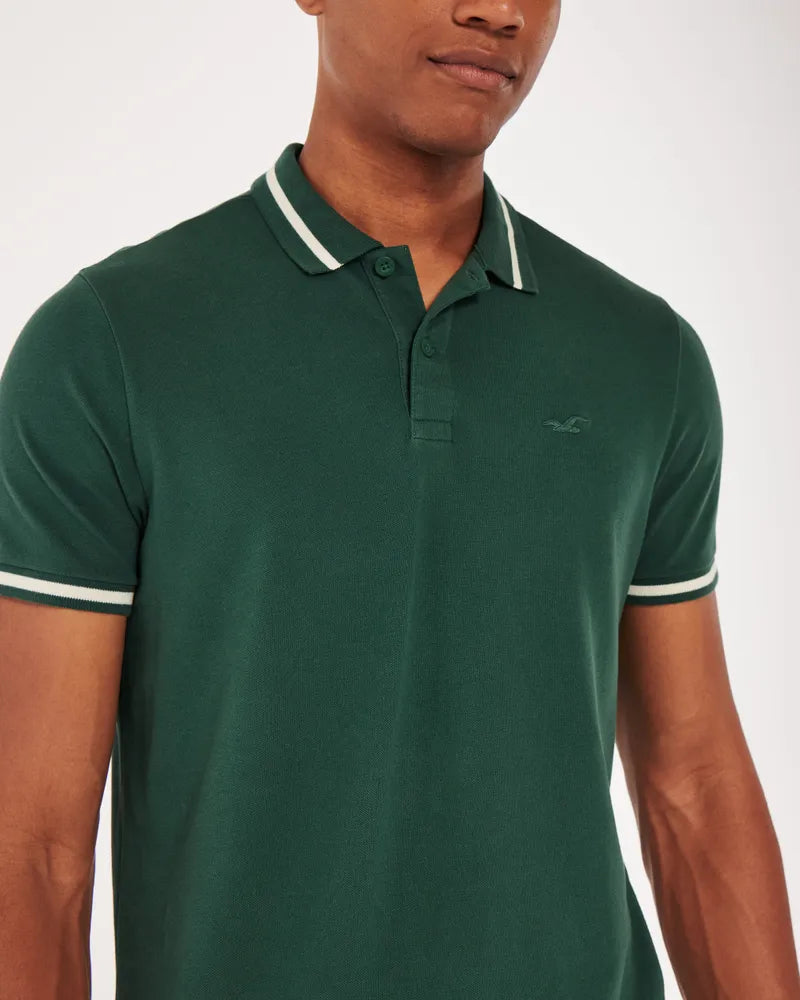 Hollister Tipped Icon Polo