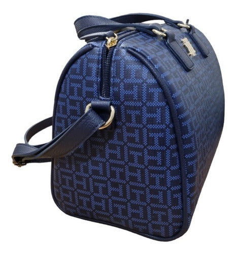 Tommy Hilfiger BOLSA BOWLING CON MONOGRAMA ESTAMPADO MUJER TOMMY HILFIGER