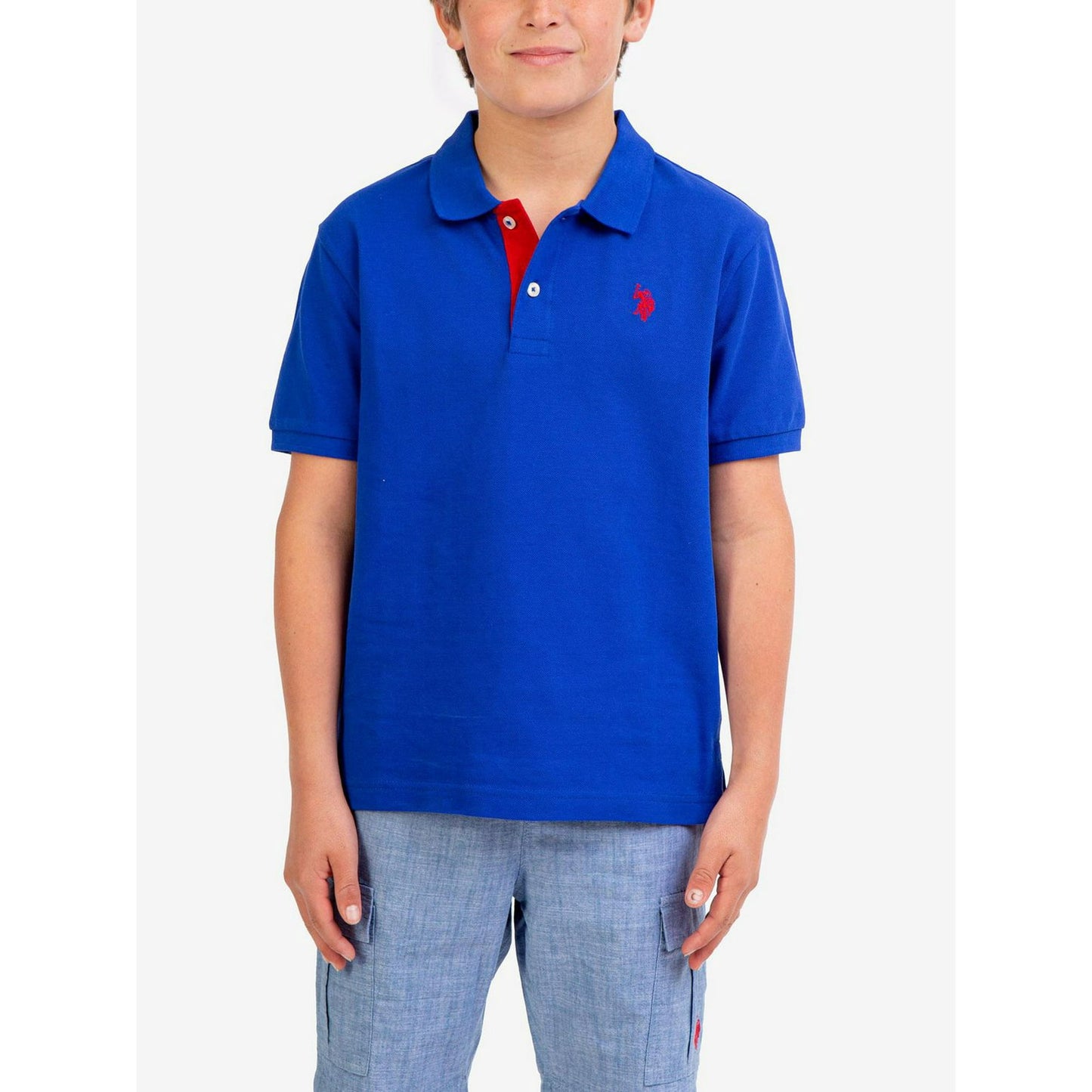 U.S. Polo Assn. Boy's Short Sleeve Polo Shirt, Boy's Short Sleeve Polo Shirt