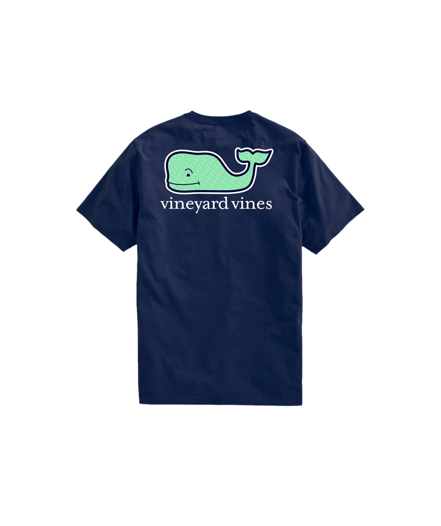 Vineyard Vines Puzzle Whale Short Sleeve Pocket T-Shirt
