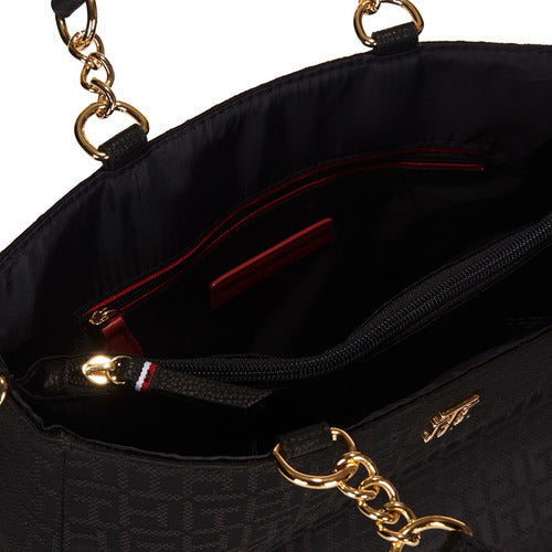 Tommy Hilfiger-Bolsa Satchel Tommy Hilfiger Para Mujer