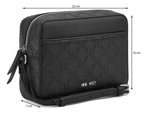 Nine West-Bolsa Cross Body Para Mujer Nine West Negro