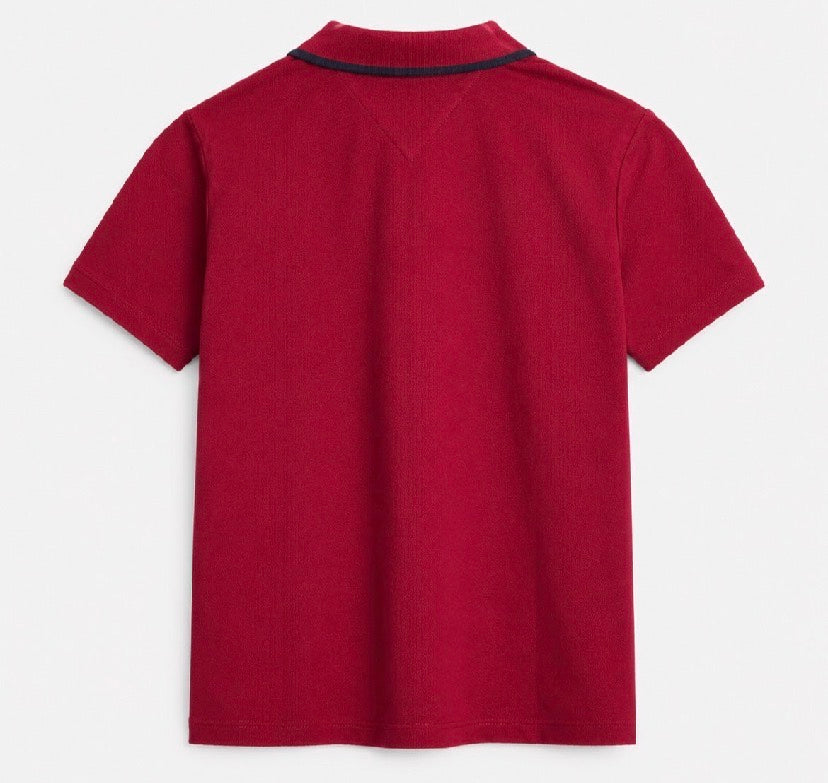 Tommy Hilfiger Banner Stripe Stretch-Cotton Polo