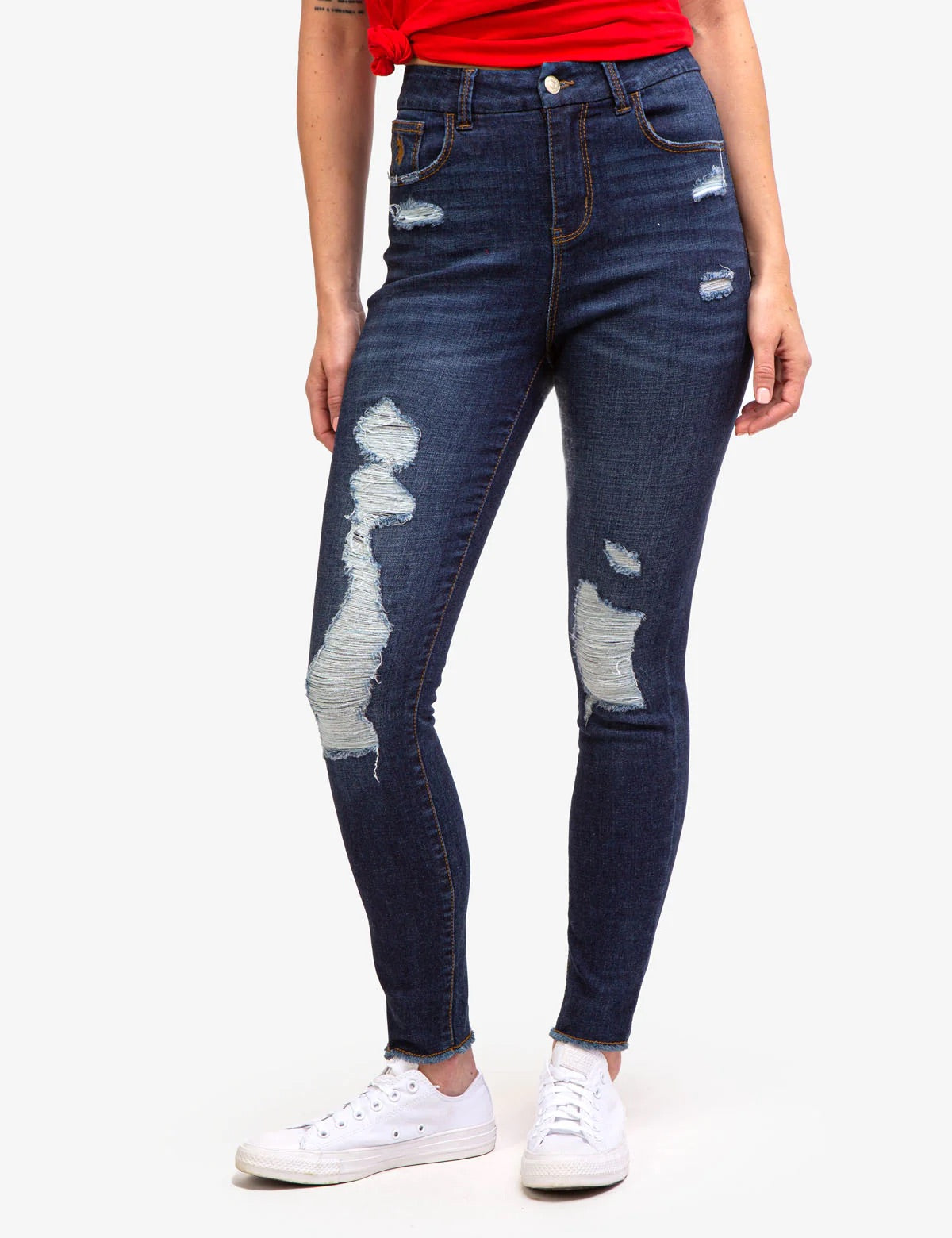 US Polo ASSN curvy ultra high rise skinny Jean