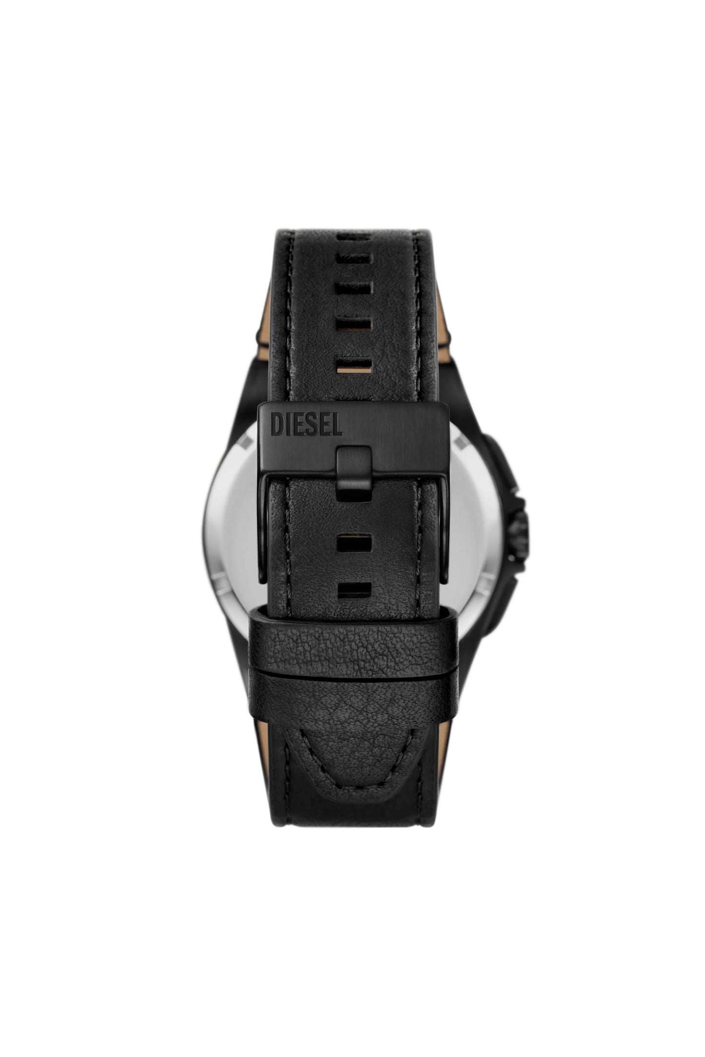 Diesel Men's Mega Chief Chronograph Brown Leather Watch