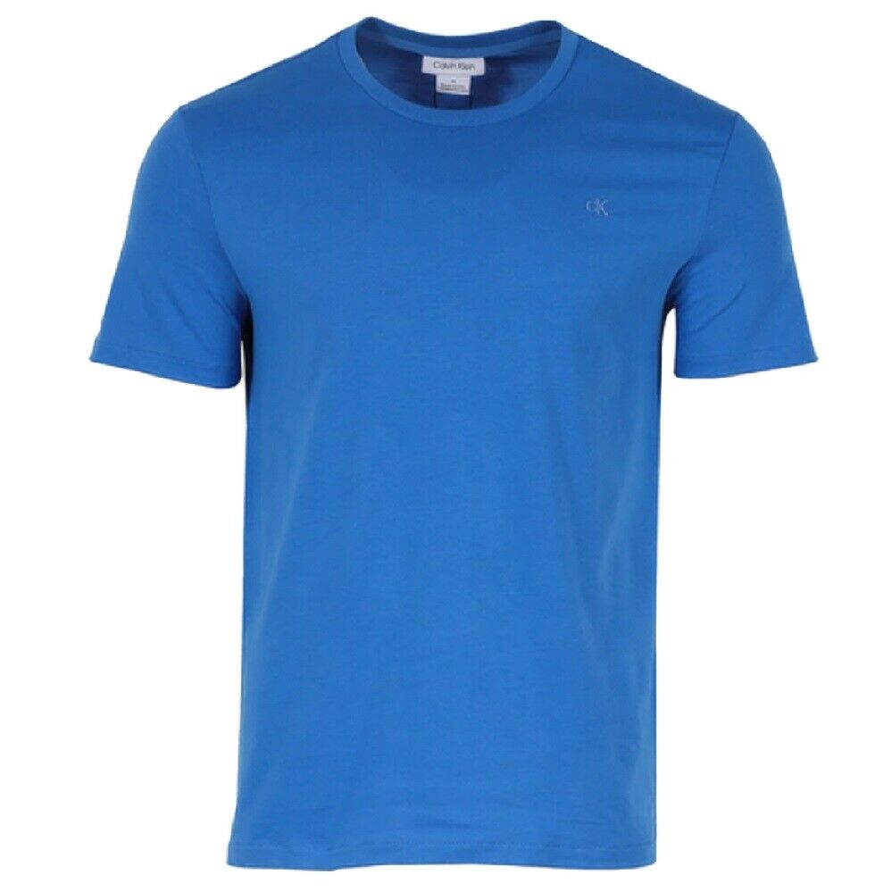 Calvin Klein Smooth Cotton Solid V-Neck T-Shirt