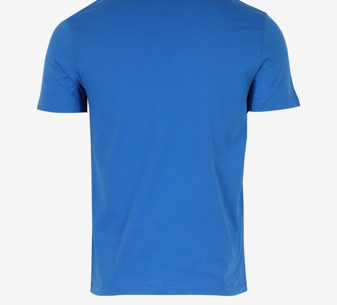Calvin Klein Smooth Cotton Solid V-Neck T-Shirt