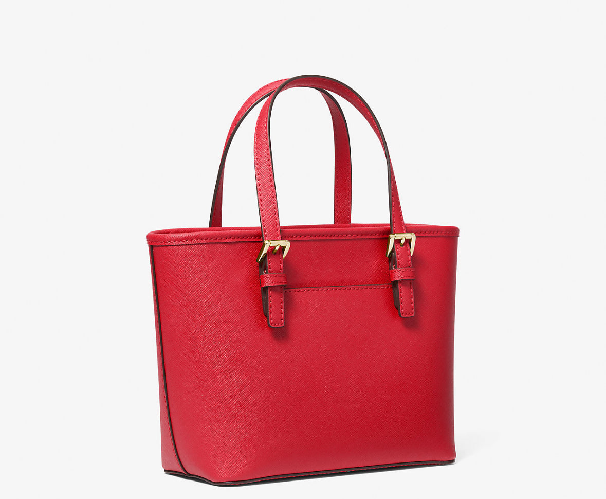 Michael Kors Jet Set Travel Extra-Small Saffiano Leather Top-Zip Tote Bag