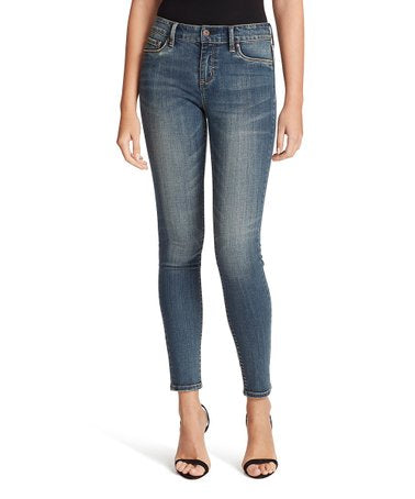 Jessica Simpson Wright Blue Kiss Me Skinny Jeans