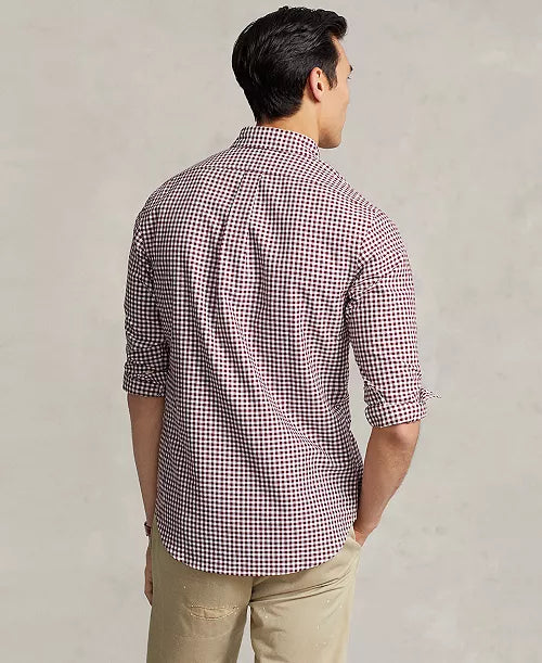 POLO RALPH LAUREN-Men's Classic-Fit Gingham Oxford Shirt