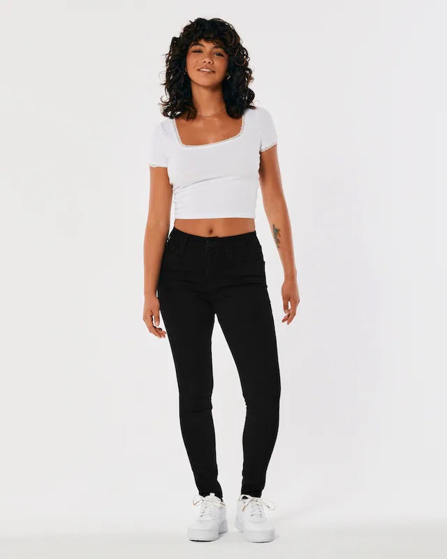 Hollister HIGH-RISE SUPER SKINNY JEANS